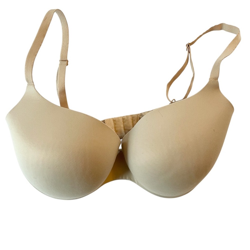 Auden Embedded Wire Demi Bra‎ Comfortable Everyday Bra 34DD Push-up Padded